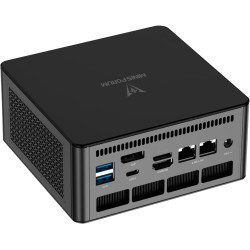 MINIS FORUM UM890 Pro Mini PC, processeur AMD Ryzen 9 8945HS, 8C/16T jusqu'à 5,2 GHz, AMD Radeon 780M, DDR5 32 Go jusqu'à 96 Go/
