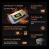 MINIS FORUM Mini PC UM890 Pro, Processeur AMD Ryzen 9 8945HS, 8C/16T jusqu'à 5,2 GHz, AMD Radeon 780M, DDR5 32 Go, 512 Go SSD, H