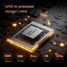 MINIS FORUM Mini PC UM890 Pro, Processeur AMD Ryzen 9 8945HS, 8C/16T jusqu'à 5,2 GHz, AMD Radeon 780M, DDR5 32 Go, 512 Go SSD, H