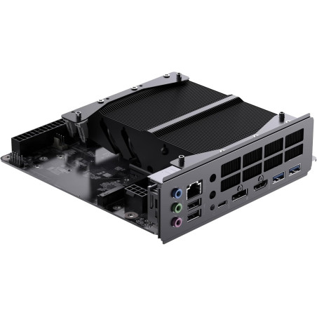 MINIS FORUM BD895i SE Motherboard, AMD Ryzen 9 8945HX 16C/32T jusqu'à 5,4 GHz et AMD Radeon 610M, Barebone sans 2×DDR5(jusqu'à 9