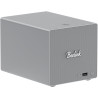 Beelink ME Pro Mini PC NAS, Intel N150, 16G LPDDR5, 1T SSD, 3 emplacements SSD M.2 + 2 Baies pour disques durs, Max 72TB, Double
