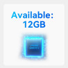 Beelink me mini pc, nas de bureau, intel alder lake n95 (4c/4t, jusqu'à 3,4 ghz), 12 go lpddr5, ssd m.2 64 go, mini-ordinateur, 