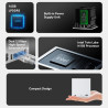 Beelink me mini pc, nas de bureau, intel twin lake-n150 (4c/4t, jusqu'à 3,6 ghz), 16 go lpddr5, ssd m.2 1 to, mini-ordinateur, 6