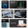Beelink me mini pc, nas de bureau, intel alder lake n95 (4c/4t, jusqu'à 3,4 ghz), 12 go lpddr5, ssd m.2 1 to, mini-ordinateur, 6