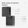 BOSGAME P1 Windows 11 Pro Light Gaming PC, AMD Ryzen 7 5700U, 8C/16T jusqu'à 4,3 GHz, 32 Go RAM DDR4, SSD PCIe 3.0 de 512 Go, Tr