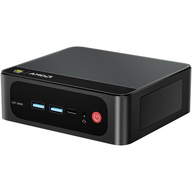 Beelink SER5 Mini PC, AMD Ryzen 5 5625U(6C/12T jusqu'à 4.3Ghz), 16GB DDR4 480GB M.2 NVMe SSD Mini Computer, WiFi6, BT5.2, Dual H