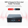 Beelink SER5 Mini PC, AMD Ryzen 5 5625U(6C/12T jusqu'à 4.3Ghz), 16GB DDR4 480GB M.2 NVMe SSD Mini Computer, WiFi6, BT5.2, Dual H