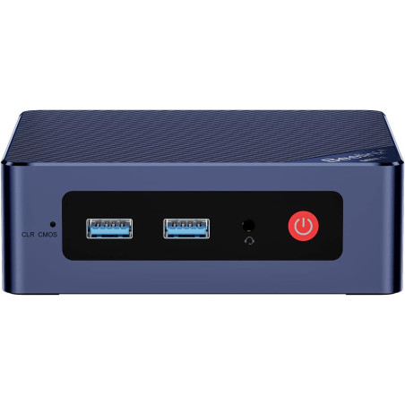 Beelink Mini PC, processeur Alder Lake N95 de 12e génération (Turbo à 3,4 GHz), Mini-Ordinateur avec 8 Go DDR4 et SSD 256 Go, Pr