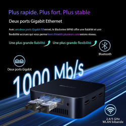 Noirview mp80 mini pc w-11 pro intel 12e génération n97, 16 go ddr5(avancée, 35% plus rapide que la ddr4), 1 to ssd mini ordinat