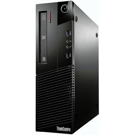 Lenovo • Ordinateur pc de Bureau Intel i5, ram 16 Go, 512 Go de Disque SSD, Windows 11 Pro, wi FI, Pc Fixe (Reconditionné)