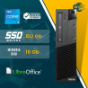 Lenovo • Ordinateur pc de Bureau Intel i5, ram 16 Go, 512 Go de Disque SSD, Windows 11 Pro, wi FI, Pc Fixe (Reconditionné)