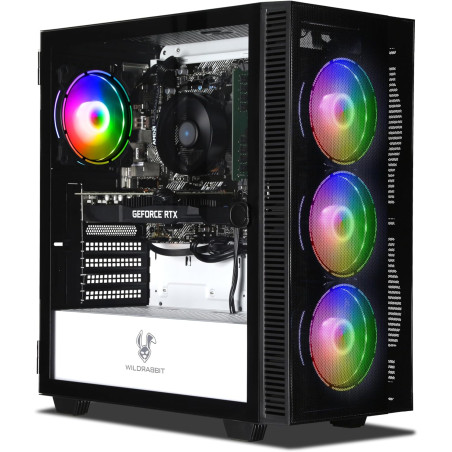 Ankermann Phantom Gaming V3 | AMD Ryzen 5 5500 | Nvidia GeForce RTX 3050 6Go | 16Go RAM | 1To NVMe SSD | Windows 11 | WiFi | Lib
