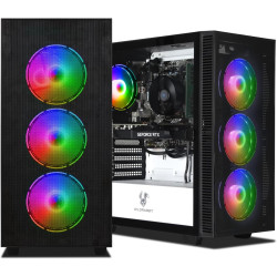 Ankermann Phantom Gaming V3 | AMD Ryzen 5 5500 | Nvidia GeForce RTX 3050 6Go | 16Go RAM | 1To NVMe SSD | Windows 11 | WiFi | Lib