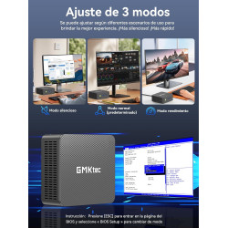 GMKtec G3 Pro Mini PC, 3 ans d'assistance, avec Intel i3-10110U (jusqu'à 4,1 GHz, supérieur au 4300U/3250U), Mini Ordinateur ave