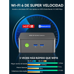 GMKtec G3 Pro Mini PC, 3 ans d'assistance, avec Intel i3-10110U (jusqu'à 4,1 GHz, supérieur au 4300U/3250U), Mini Ordinateur ave