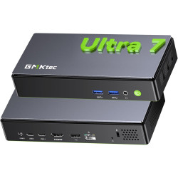 GMKtec K13 Mini PC Intel Ultra 7 256V|LAN 5G|Alimentation PD (8C/8T jusqu'à 4,8 GHz) Mini Ordinateur avec 16 Go DDR5 8533MT/s 51