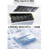 GMKtec K13 Mini PC Intel Ultra 7 256V|LAN 5G|Alimentation PD (8C/8T jusqu'à 4,8 GHz) Mini Ordinateur avec 16 Go DDR5 8533MT/s 51