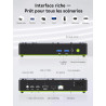 GMKtec K13 Mini PC Intel Ultra 7 256V|LAN 5G|Alimentation PD (8C/8T jusqu'à 4,8 GHz) Mini Ordinateur avec 16 Go DDR5 8533MT/s 51