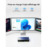 GMKtec K13 Mini PC Intel Ultra 7 256V|LAN 5G|Alimentation PD (8C/8T jusqu'à 4,8 GHz) Mini Ordinateur avec 16 Go DDR5 8533MT/s 51