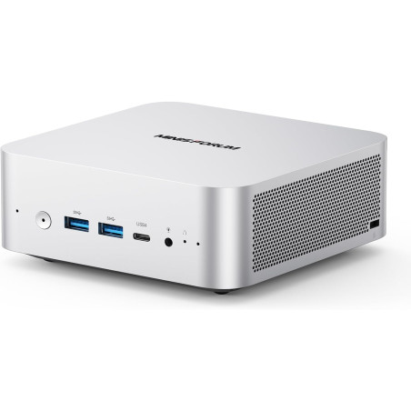 MINIS FORUM Mini PC AI M1 Pro-285H avec Processeur Intel Core Ultra 9 285H (16C/16T, jusqu'à 5,4 GHz), Mini-Ordinateur DDR5 Dual