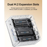 MINIS FORUM M1 Lite-125U Mini PC Barebone avec Intel Core Ultra 5 125U (12C/14T, jusqu'à 4,3 GHz),2 emplacements DDR5,2 emplacem