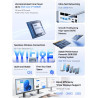 MINIS FORUM Mini PC M1 Plus-128H avec Intel Core i7-12800H (14C/20T, jusqu'à 4,8 GHz), 32Go DDR5 RAM, SSD M.2 de 1To, Triple Aff