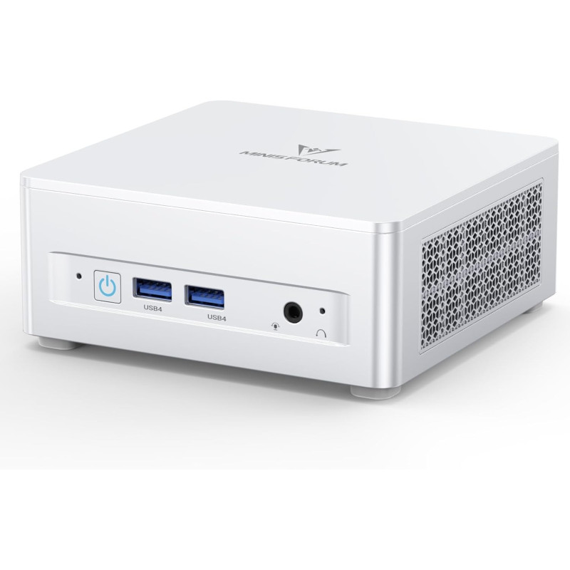 MINIS FORUM DeskMini UM750L Mini PC Slim AMD Ryzen 5 7545U, 16 Go de RAM LPDDR5 + SSD PCIe 4.0 de 1 to,HDMI/DP/USB 4.0, LAN 2,5 