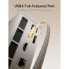 MINIS FORUM DeskMini UM750L Mini PC Slim AMD Ryzen 5 7545U, 16 Go de RAM LPDDR5 + SSD PCIe 4.0 de 1 to,HDMI/DP/USB 4.0, LAN 2,5 