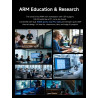 MINIS FORUM Arm Mini Workstation avec Prise en Charge du démarrage UEFI, Arm intégré CP8180 (12C/12T, 2,6 GHz, 45 Tops), 64 Go L