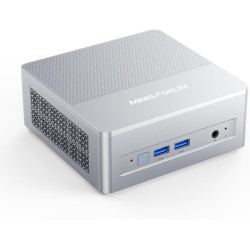Mini PC MINISFORUM X1-Lite 255 avec AMD Ryzen 7 255 (8C/16T), 32 Go RAM DDR5, SSD M.2 1To, Sorties vidéo 4K HDMI 2.1/DP 1.4/USB 