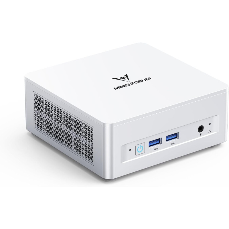 MINIS FORUM Mini PC UM880 Plus avec AMD Ryzen 7 8845HS (8C/16T, jusqu'à 5,1 GHz), Mini Ordinateur Radeon 780M, 32Go DDR5, SSD PC