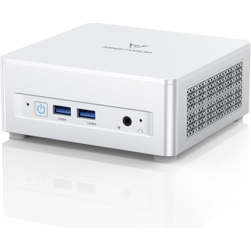 MINIS FORUM DeskMini UM750L Mini PC Slim AMD Ryzen 5 7545U, 32 Go de RAM LPDDR5 + SSD PCIe 4.0 de 1 to,HDMI/DP/USB 4.0, LAN 2,5 
