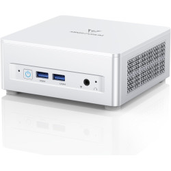 MINIS FORUM DeskMini UM750L Mini PC Ultraplat avec processeur AMD Ryzen 5 7545U, 16 Go de RAM LPDDR5 + SSD PCIe 4.0 de 512 Go, S