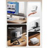 MINIS FORUM DeskMini UM750L Mini PC Ultraplat avec processeur AMD Ryzen 5 7545U, 16 Go de RAM LPDDR5 + SSD PCIe 4.0 de 512 Go, S