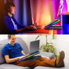 TopMate C12 Ventilateur PC Portable RGB de Jeu Bureau, Refroidisseur pour Ordinateur Portable 15,6-17,3", Support de Refroidisse