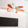 Cecotec Ventilateur de Plafond avec Lumière EnergySilence Aero 360. 50 W, Faible Consommation, Diamètre de 91 cm, 6 Pales Révers