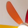 Cecotec - Ventilateur de Plafond avec Lumière EnergySilence Aero 360 ColorFull - 50 W, Diamètre 91 cm, 3 Vitesses et 6 Pales, La
