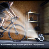 Vacmaster Air Mover 3 vitesses Télécommande Ventilateur De Gym Au Sol Ventilateur De Vélo Silencieux, Sèche Tapis, Cool, Noir