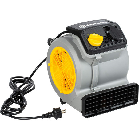 Vacmaster Air Mover Ventilateur de Sol, Puissance 124 W avec 3 vitesses Tête de Ventilateur Réglable - Adapté pour les Gymnases,