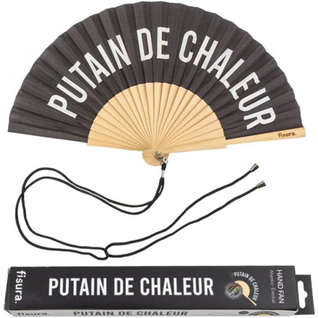 fisura. Eventail Noir Putain de Chaleur