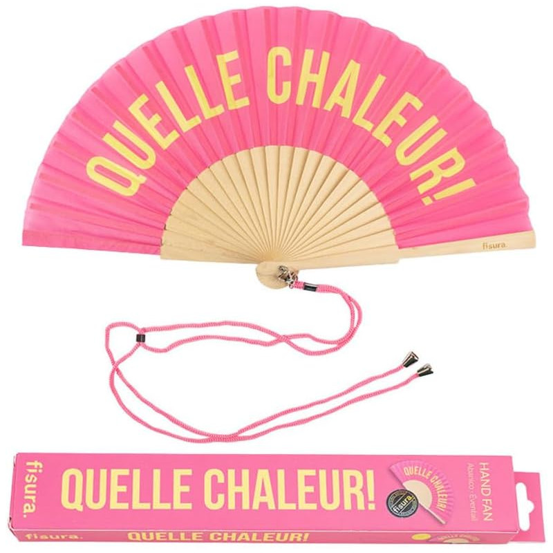 fisura. Eventail Rose Putain de Chaleur