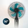 Cecotec - Ventilateur Nébuliseur EnergySilence 490 Freshessence - 90 W, Diamètre 40 cm, Capacité de 2,8 L, Oscillation Automatiq