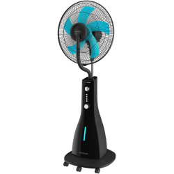 Cecotec Ventilateur nébuliseur EnergySilence 590 FreshEssence. 90 W, 5 pales, Diamètre 40 cm, Moteur en cuivre, 3 Vitesses, Osci
