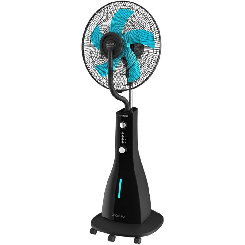 Cecotec Ventilateur nébuliseur EnergySilence 590 FreshEssence. 90 W, 5 pales, Diamètre 40 cm, Moteur en cuivre, 3 Vitesses, Osci