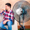 Cecotec Ventilateur nébuliseur EnergySilence 590 FreshEssence. 90 W, 5 pales, Diamètre 40 cm, Moteur en cuivre, 3 Vitesses, Osci