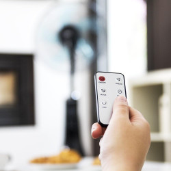 Cecotec Ventilateur Nébuliseur Numérique EnergySilence 690 FreshEssence. 90 W, 5 Pales de 40 cm de diamètre, 3 L de capacité et 