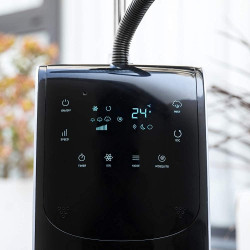 Cecotec Ventilateur nébuliseur EnergySilence 590 FreshEssence. 90 W, 5 pales, Diamètre 40 cm, Moteur en cuivre, 3 Vitesses, Osci