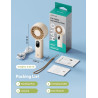 Aecooly ventilateur à main portable, puissant, rechargeable usb, 10h max refroidissement, ventilateur batterie, ventilateur de p