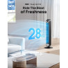 Dreo Ventilateur tour oscillant à 90° avec télécommande, pour chambre à coucher, 106,7 cm, 6 vitesses, 3 + 1 modes, grand écran 
