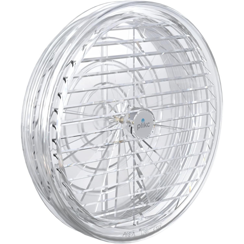 plikc Aérateur de fenêtre à effet thermique (D.160 mm. - avec ventilateur sans rétine)